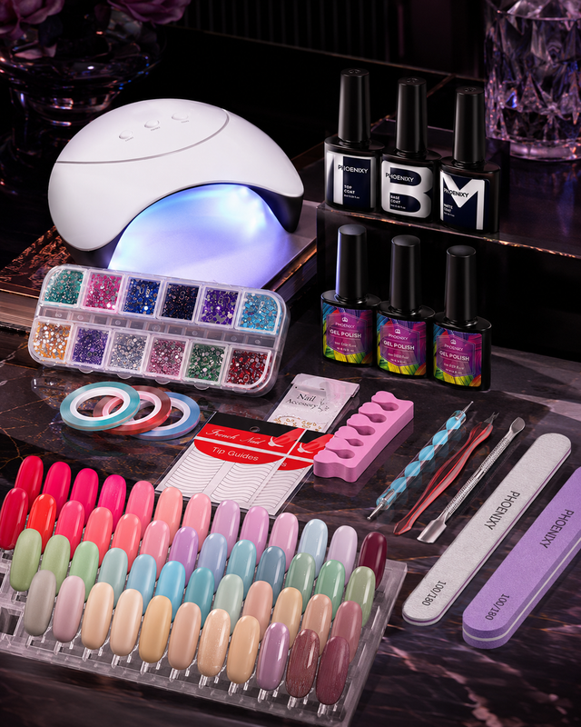 Chromatic Ritual Gel Polish Kit with 36W UV LED Lamp – main product photo