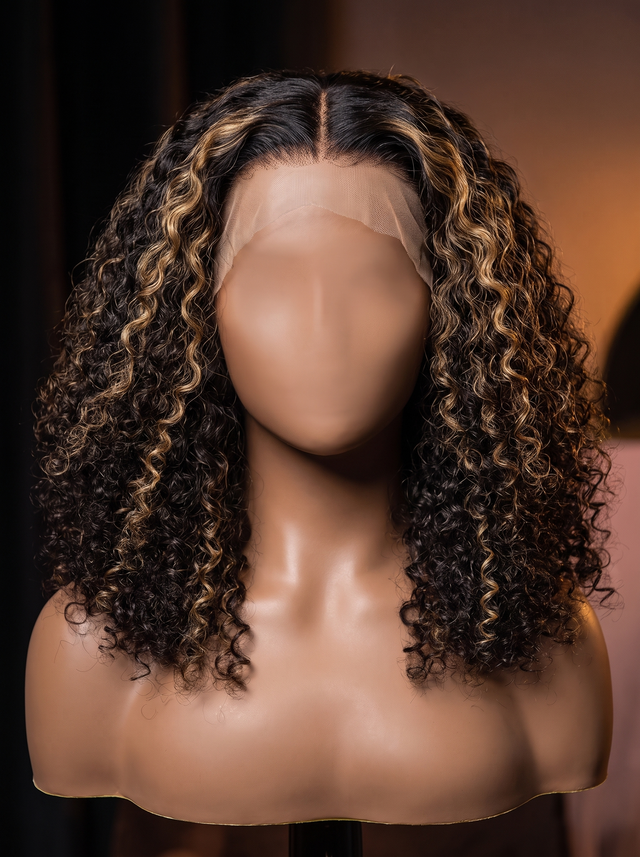 Golden Hour Curl Balayage Glueless Wig – main product photo