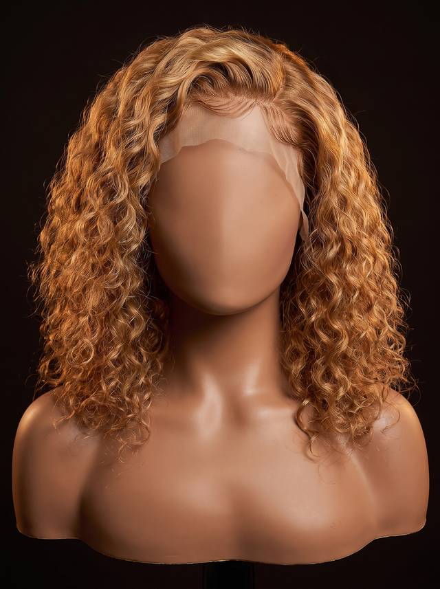 Gilded Carriage Honey Blonde Deep Wave Bob – main product photo