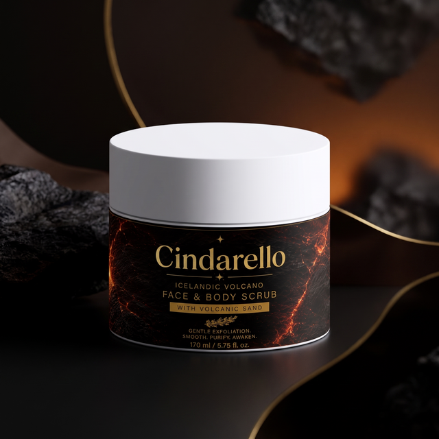 Icelandic Volcano Face & Body Scrub – main product photo