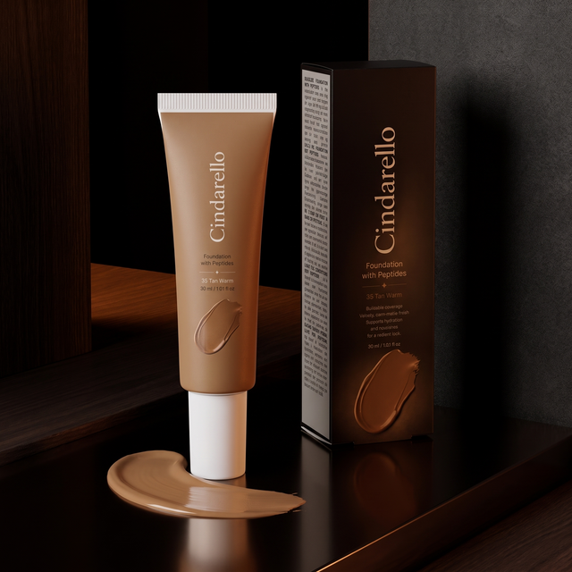 Midnight Veil Peptide Foundation – main product photo