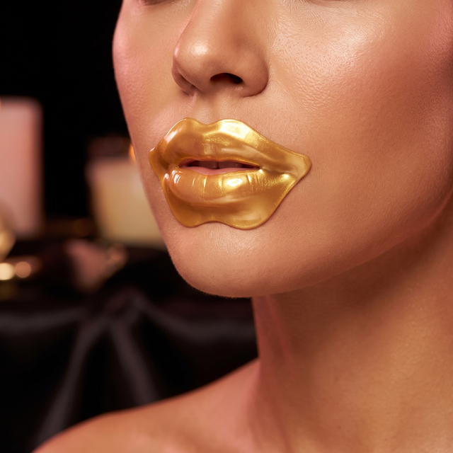 Golden Kiss 24K Gold Eye & Lip Mask Set – main product photo
