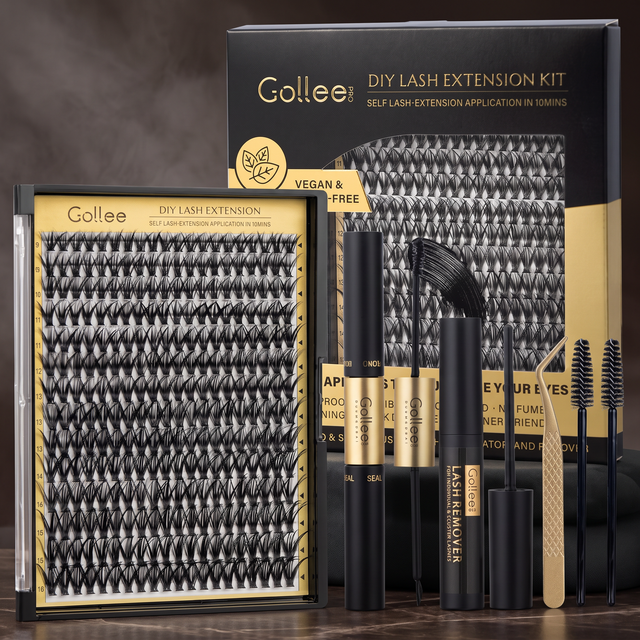 280-Piece D-Curl Lash Cluster Kit in 40D-0.07-D curl / Lash Cluster Kit – main product photo